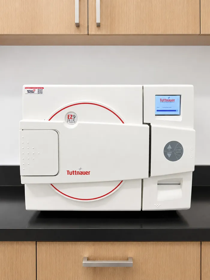 Tuttnauer EZ9 Plus autoclave sterilizer service, Orange County dental office
